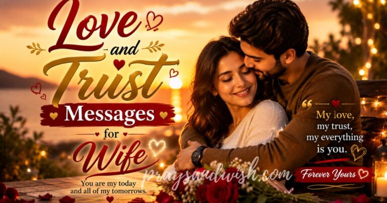 Love and Trust Messages for Wife