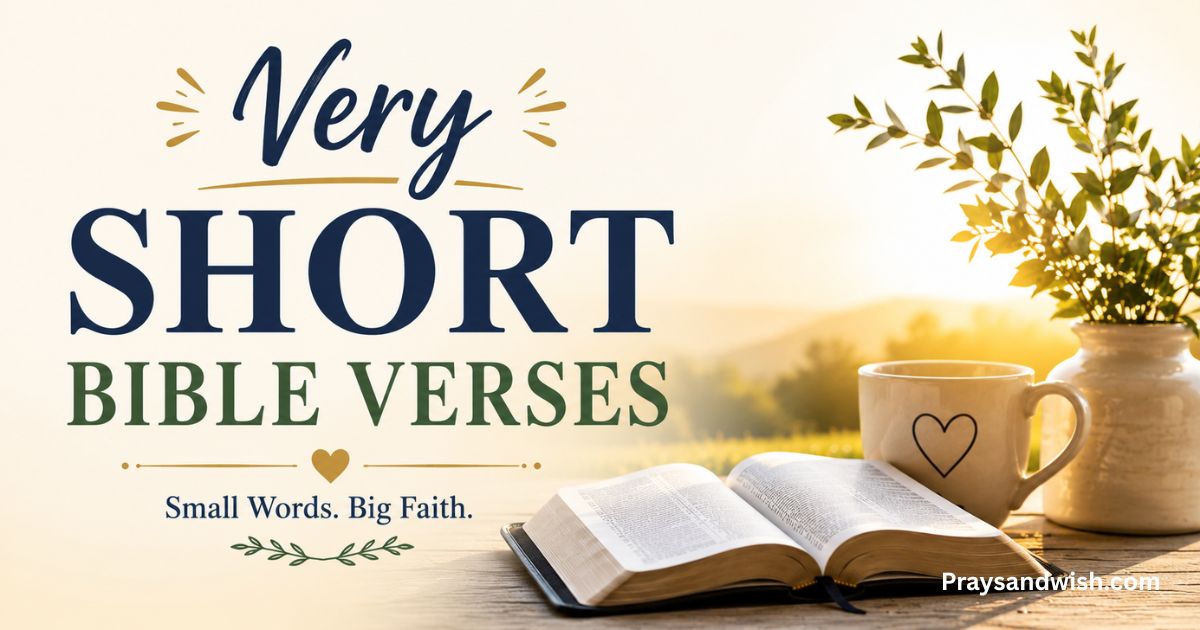 very-short-bible-verses