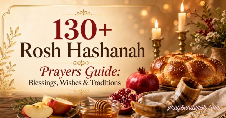 130+ Rosh Hashanah Prayers Guide: Blessings, Wishes & Traditions