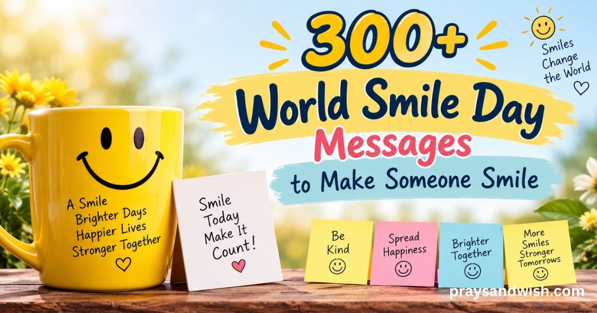 300+ World Smile Day Messages to Make Someone Smile
