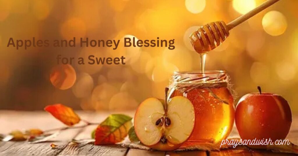Apples and Honey Blessing for a Sweet