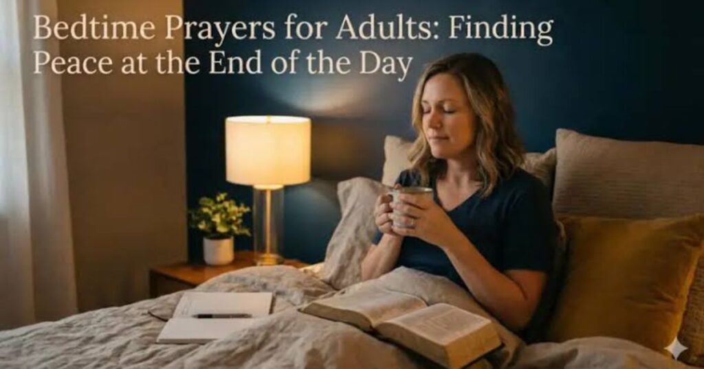 Bedtime Prayer for Adults Seeking Rest and Comfort