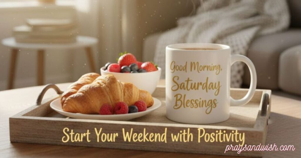 Happy Saturday Morning Blessings to Start Your Weekend