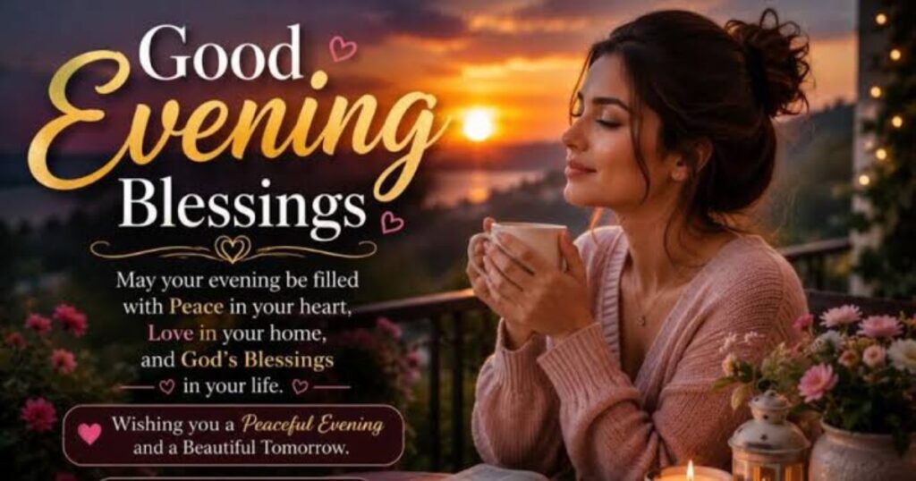 Heartfelt Good Evening Blessings and Prayers