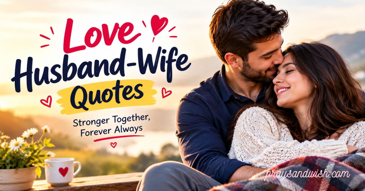 160+ Husband-Wife Quotes That Express Love Beyond Words