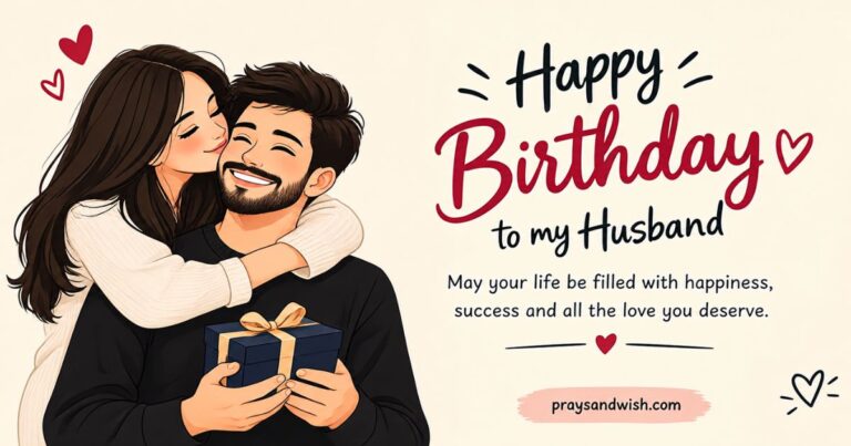 200+ Birthday Wishes for Husband to Make Him Feel Loved and Special