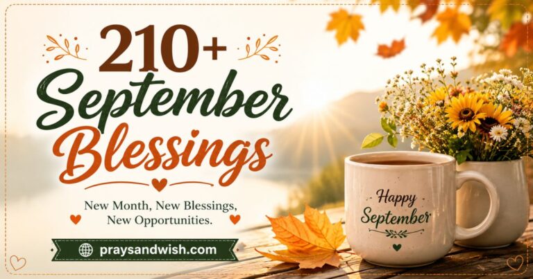 210+ September Blessings