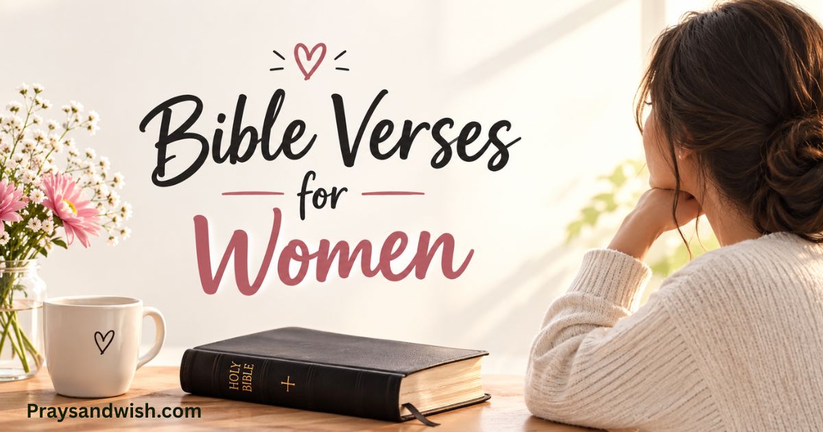 75 Bible Verses for Women Strength, Encouragement & Wisdom