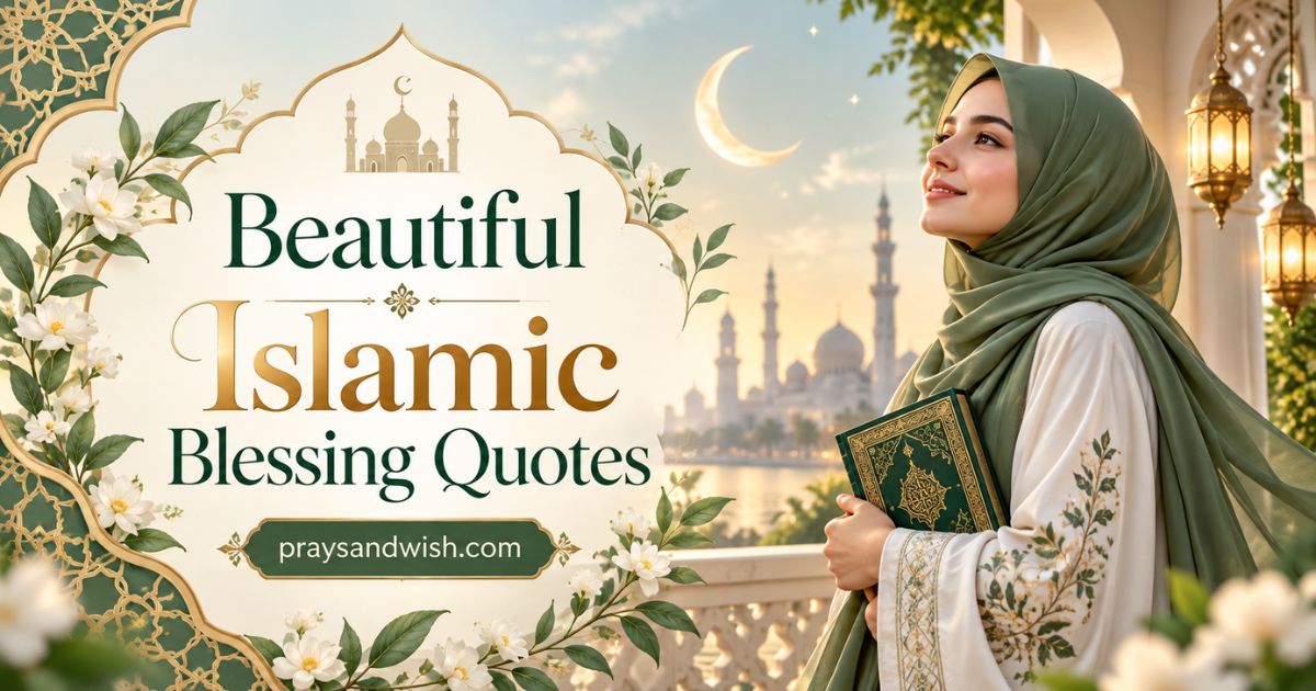 Beautiful Islamic Blessing Quotes