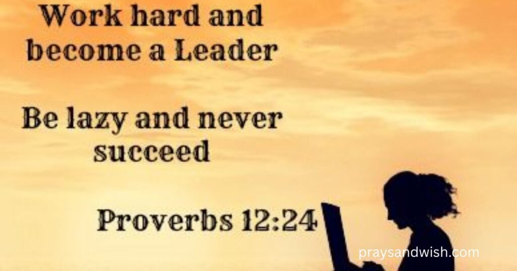 Bible Verses About Success and Hard Work