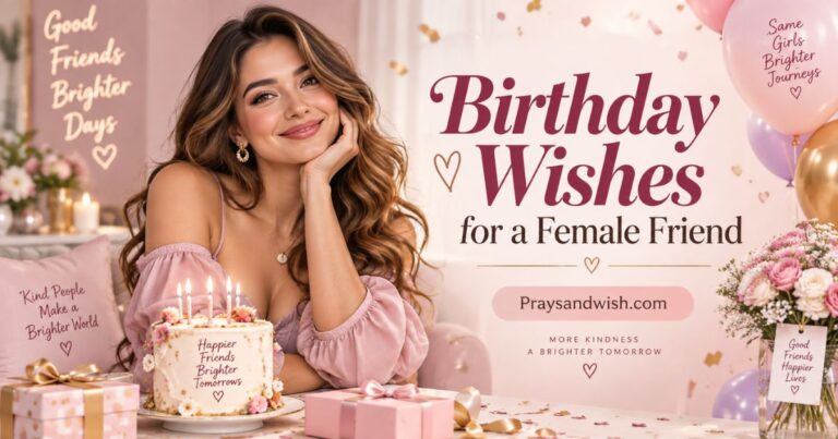 Birthday Wishes for a Female Friend