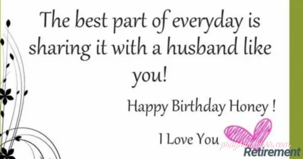 Deep Love Birthday Messages for Husband