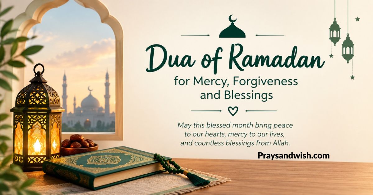 Dua of Ramzan 30 Days of Ramadan Duas for Mercy, Forgiveness and Blessings