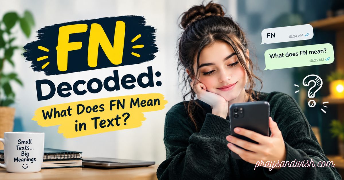 FN Decoded What Does FN Mean in Text 