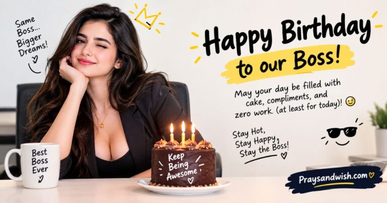 Funny Birthday Wishes for Boss