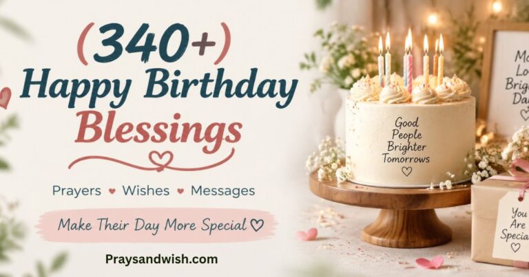 Happy Birthday Blessings and Prayers