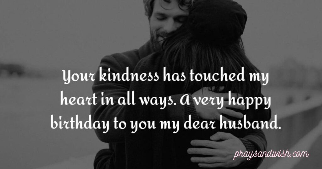 Heart-Touching Birthday Wishes for Husband With Love