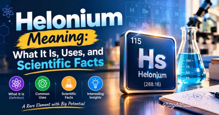 Helonium Meaning: What It Is, Uses, and Scientific Facts