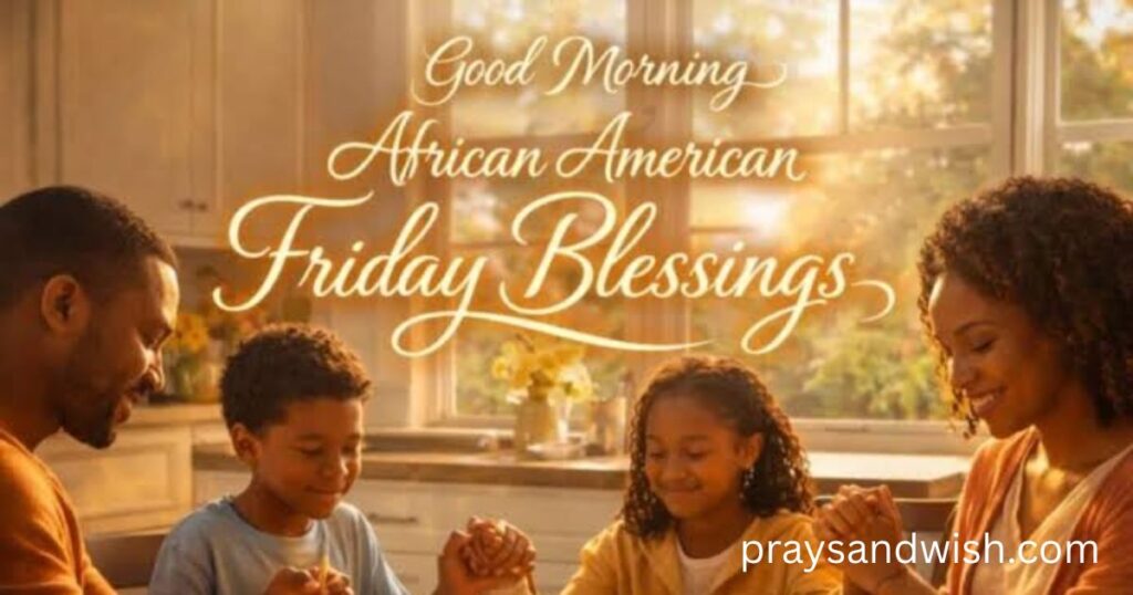 Inspirational African American Friday Blessings