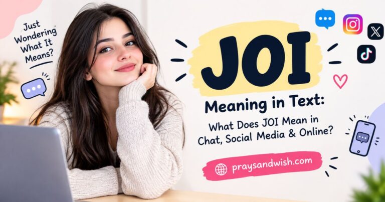 JOI Meaning in Text What Does JOI Mean in Chat, Social Media & Online
