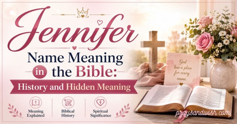 Jennifer Name Meaning in the Bible History and Hidden Meaning