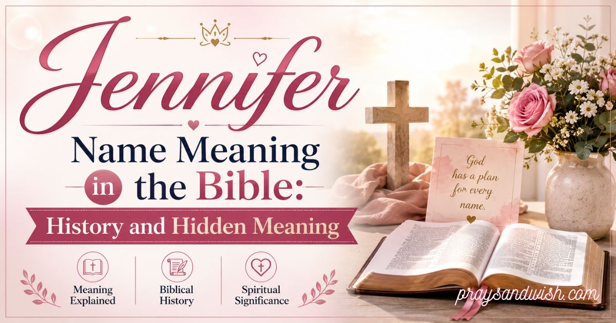 Jennifer Name Meaning in the Bible History and Hidden Meaning