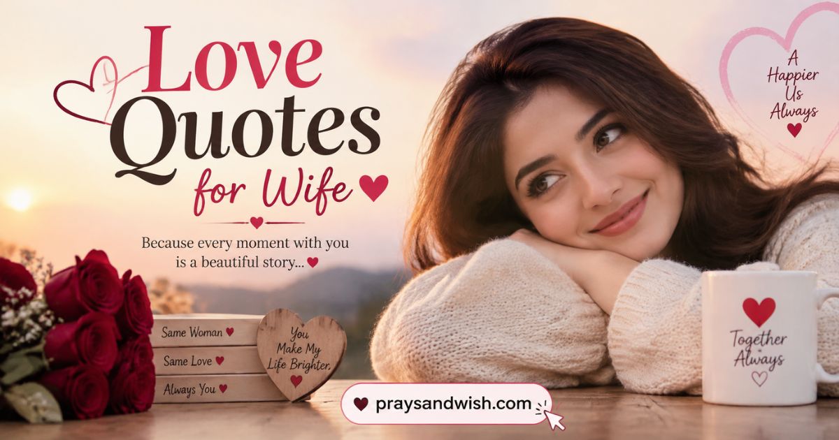 Love Quotes for Wife