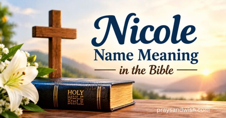 Nicole Name Meaning in the Bible A Story of Faith & Legacy 