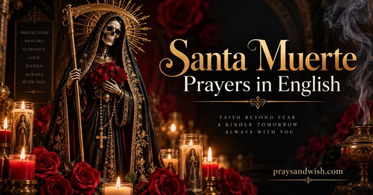 Santa Muerte Prayers in English