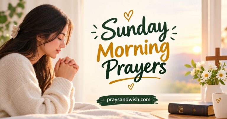 Sunday Morning Prayers