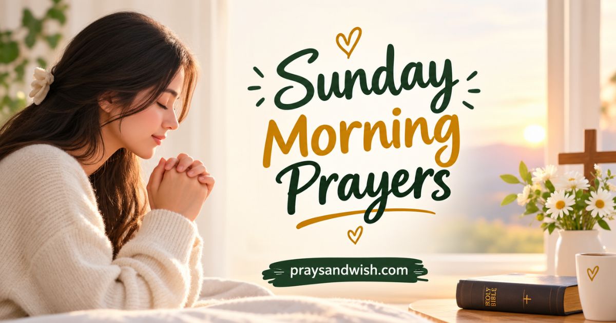 Sunday Morning Prayers