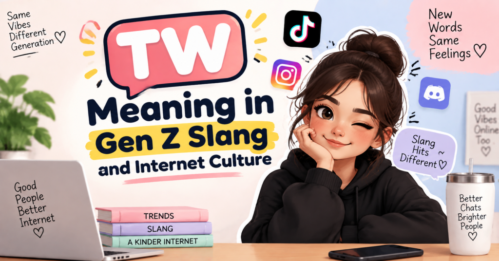 TW Meaning in Gen Z Slang and Internet Culture