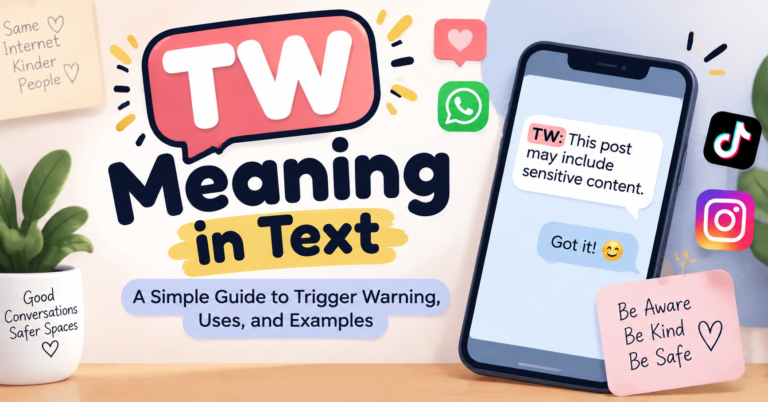 TW Meaning in Text
