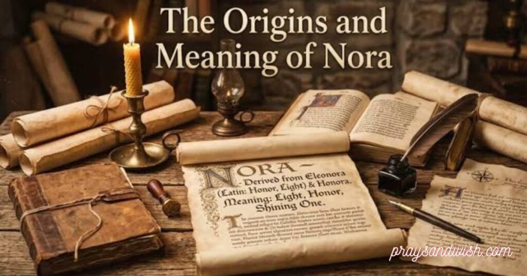 The Origin and History of the Name Nora