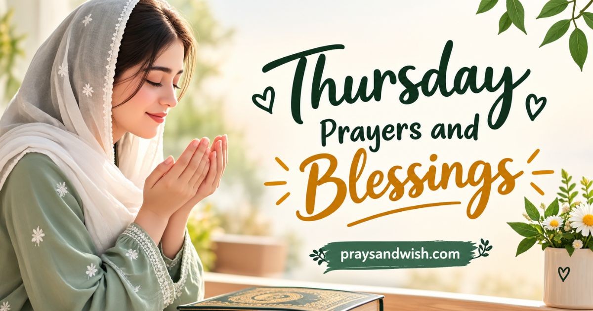Thursday Prayers and Blessings