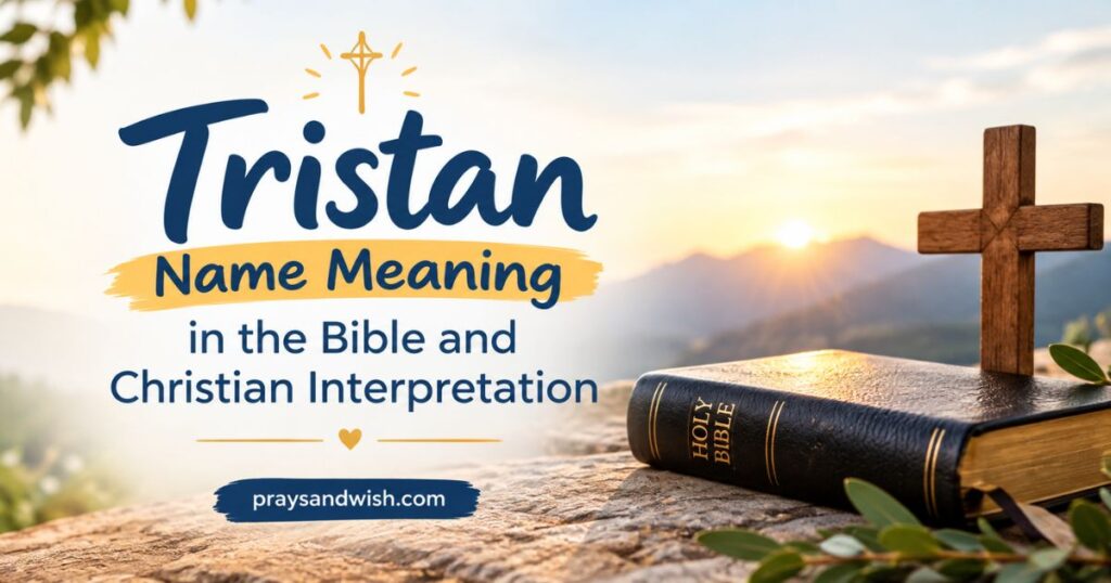 Tristan Name Meaning in the Bible and Christian Interpretation
