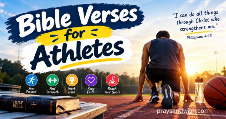 100+ Bible Verses for Athletes (Short and Inspirational) 