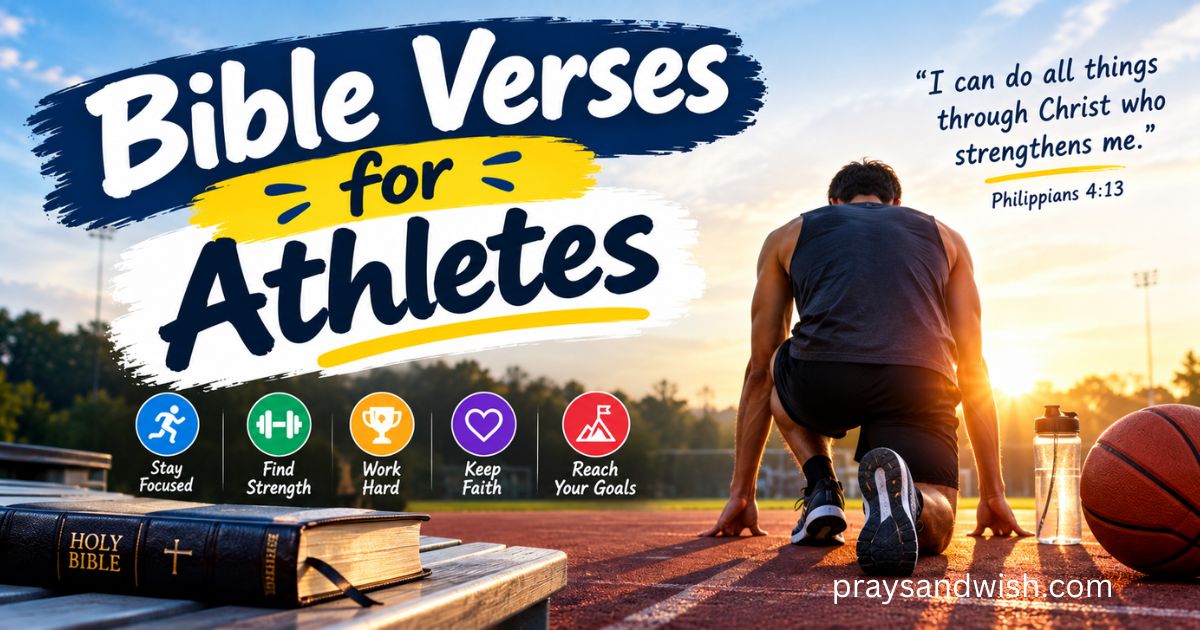 100+ Bible Verses for Athletes (Short and Inspirational) 