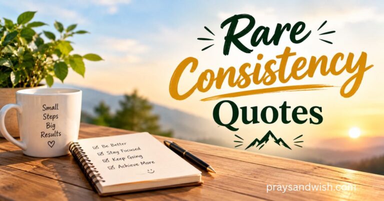 130+ Rare Consistency Quotes That Make Every Step Count