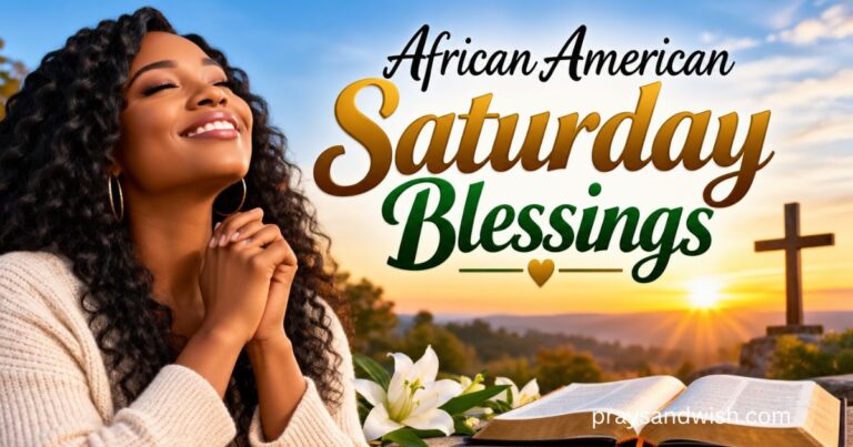 140+ African American Saturday Blessings to Share Joy