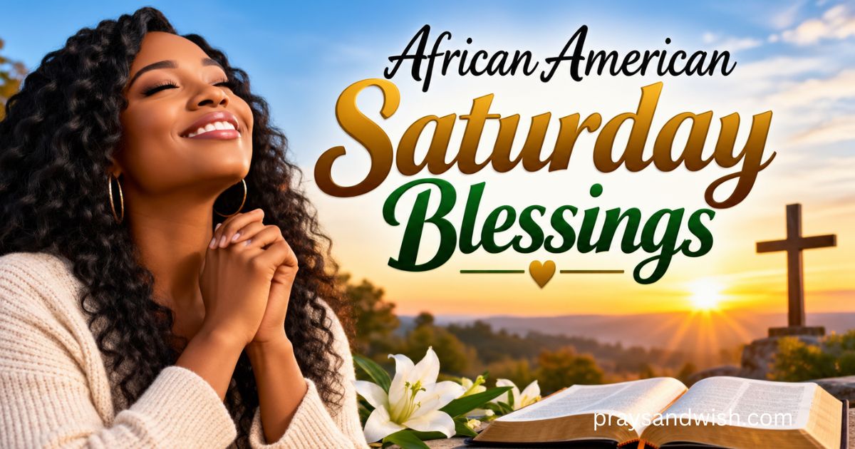 140+ African American Saturday Blessings to Share Joy