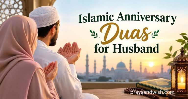 160+ Islamic Anniversary Duas for Husband Full of Love