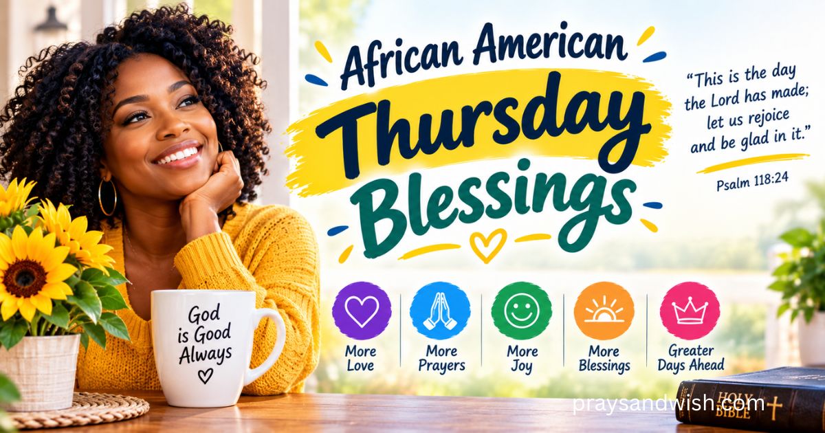 200+ African American Thursday Blessings for Hope and Joy 