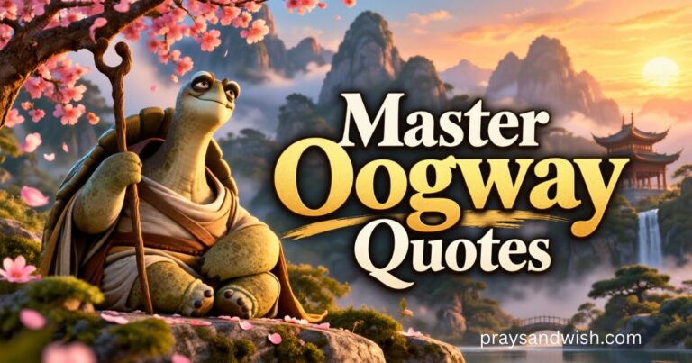 240+ Master Oogway Quotes Timeless Lessons on Life and Inner Peace