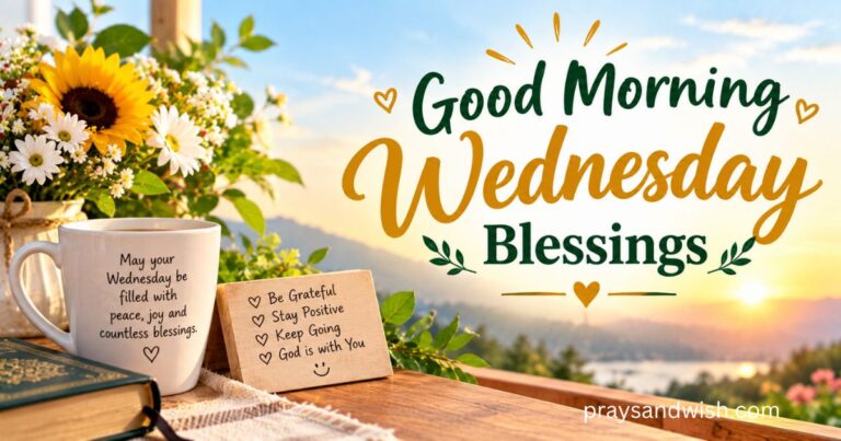 255+ Good Morning Wednesday Blessings to Make You Smile