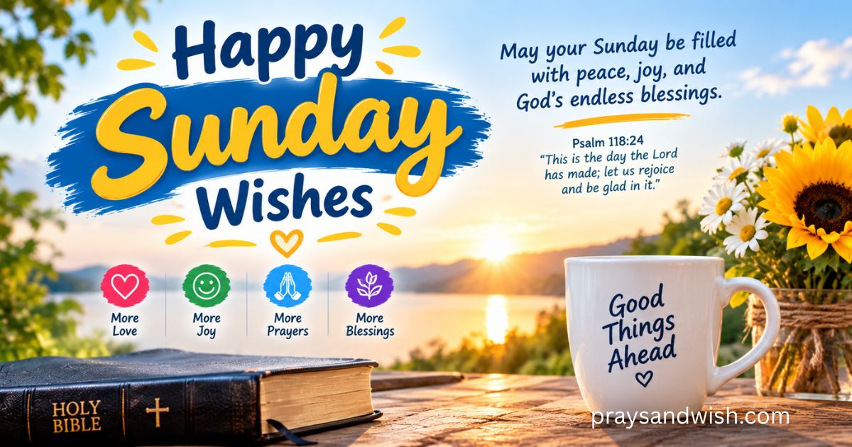 270 Happy Sunday Wishes, Blessings, and Quotes to Share Now