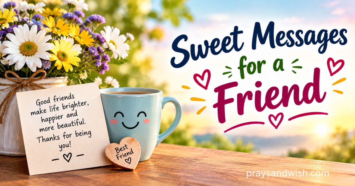 300+Sweet Messages for a Friend She Will Never Forget