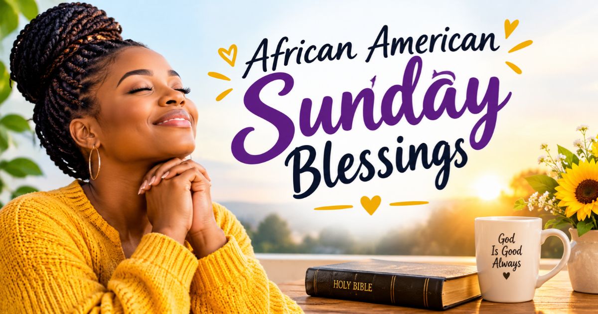 African American Sunday Blessings GIFs