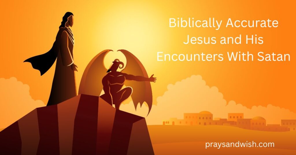 Biblically Accurate Jesus and His Encounters With Satan