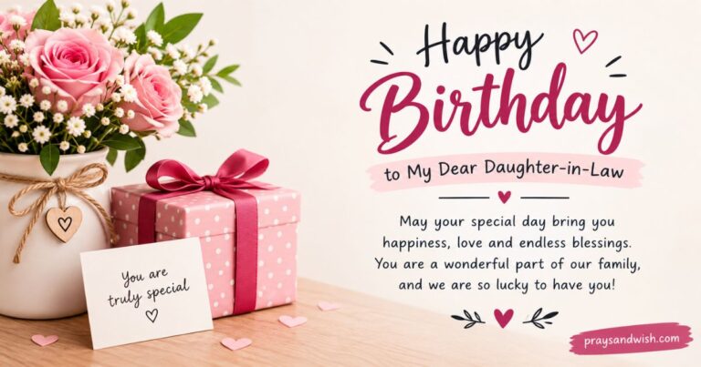 Birthday Wishes for Daughter-in-Law